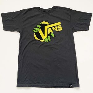 Vans Green Hands Grey T-Shirt